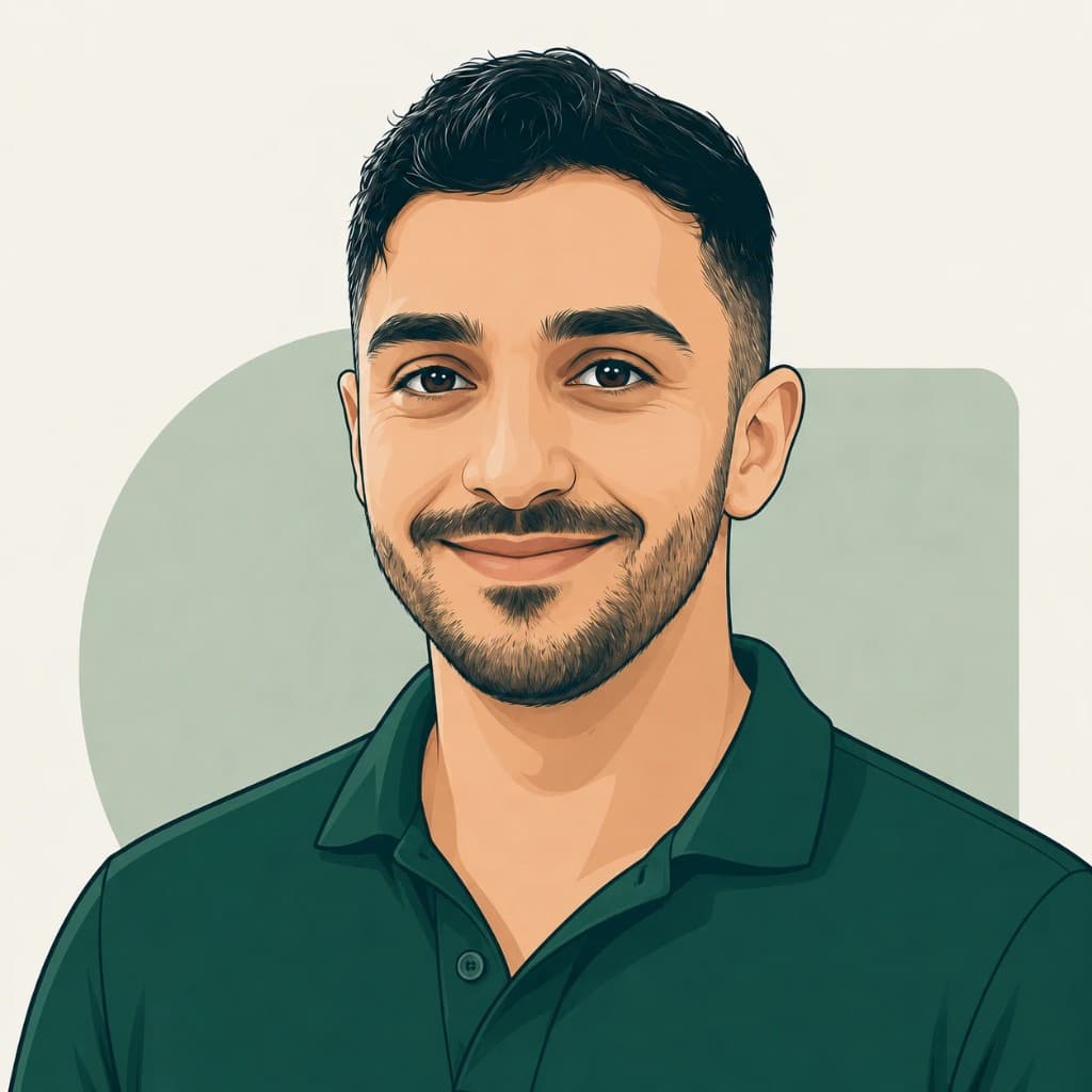 איור דיוקן של Ben Alkalai